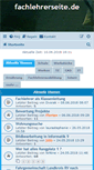 Mobile Screenshot of fachlehrerseite.de